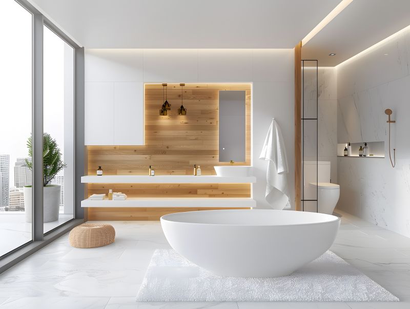 Minimalist Bathtub Design
